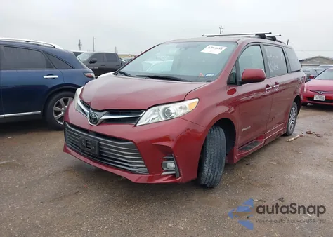 2020 Toyota Sienna Xle Premium z USA, uszkodzony, nr VIN 5TDYZ3DC0LS074650